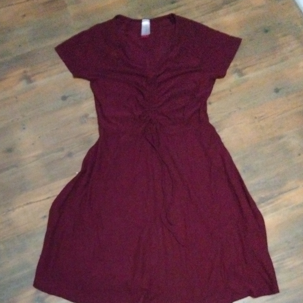 No Boundaries Deep Red Midi Dress